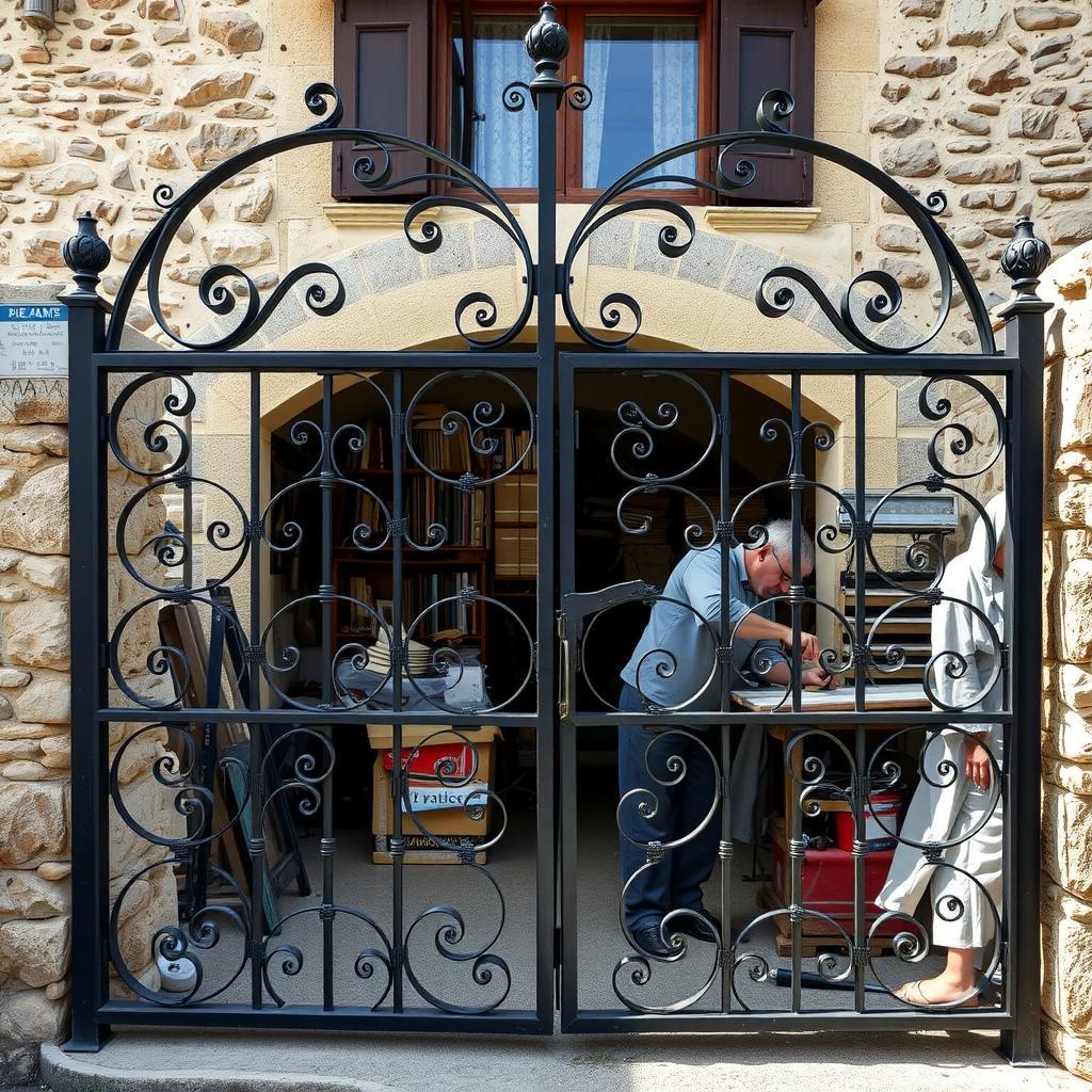 ferronnerie à Aubagne (illustration)