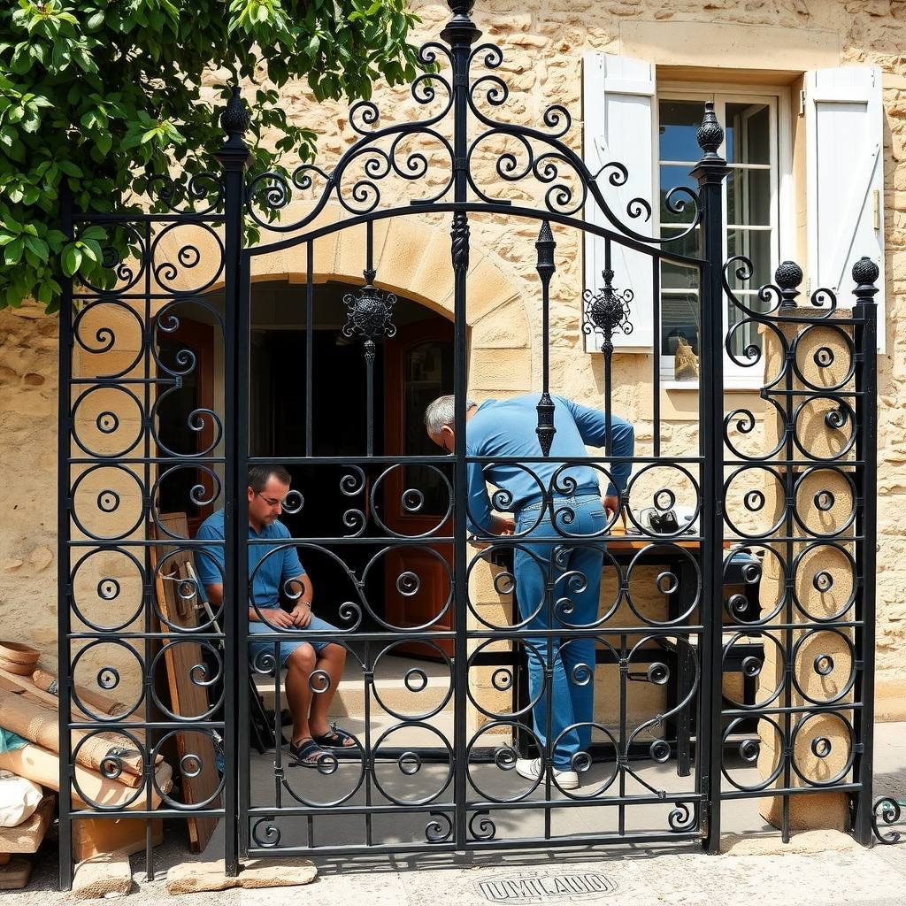 ferronnerie à Bouc-Bel-Air (illustration)
