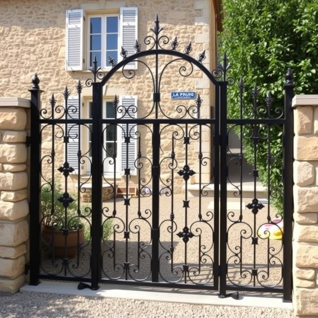 Ferronnerie sur mesure (illustration)
