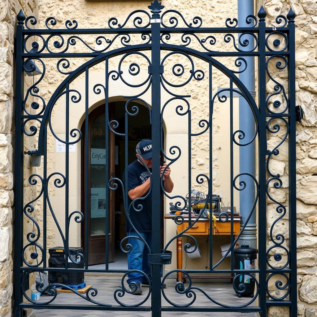 ferronnerie à La Seyne-sur-Mer (illustration)